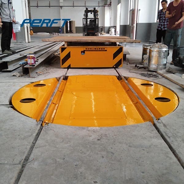 Turntable Transfer Cart for Plant