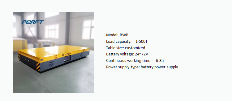 Battery Power Trackless Transfer Cart