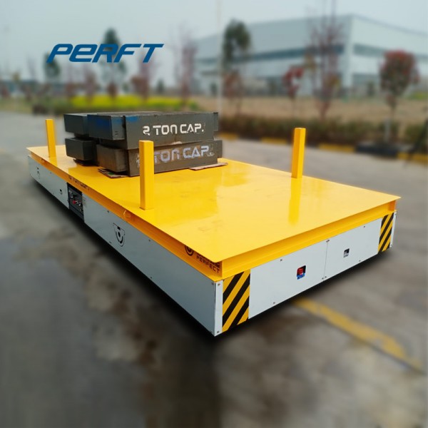 Lithium Battery Powered Industry Track Custom Transfer Cart