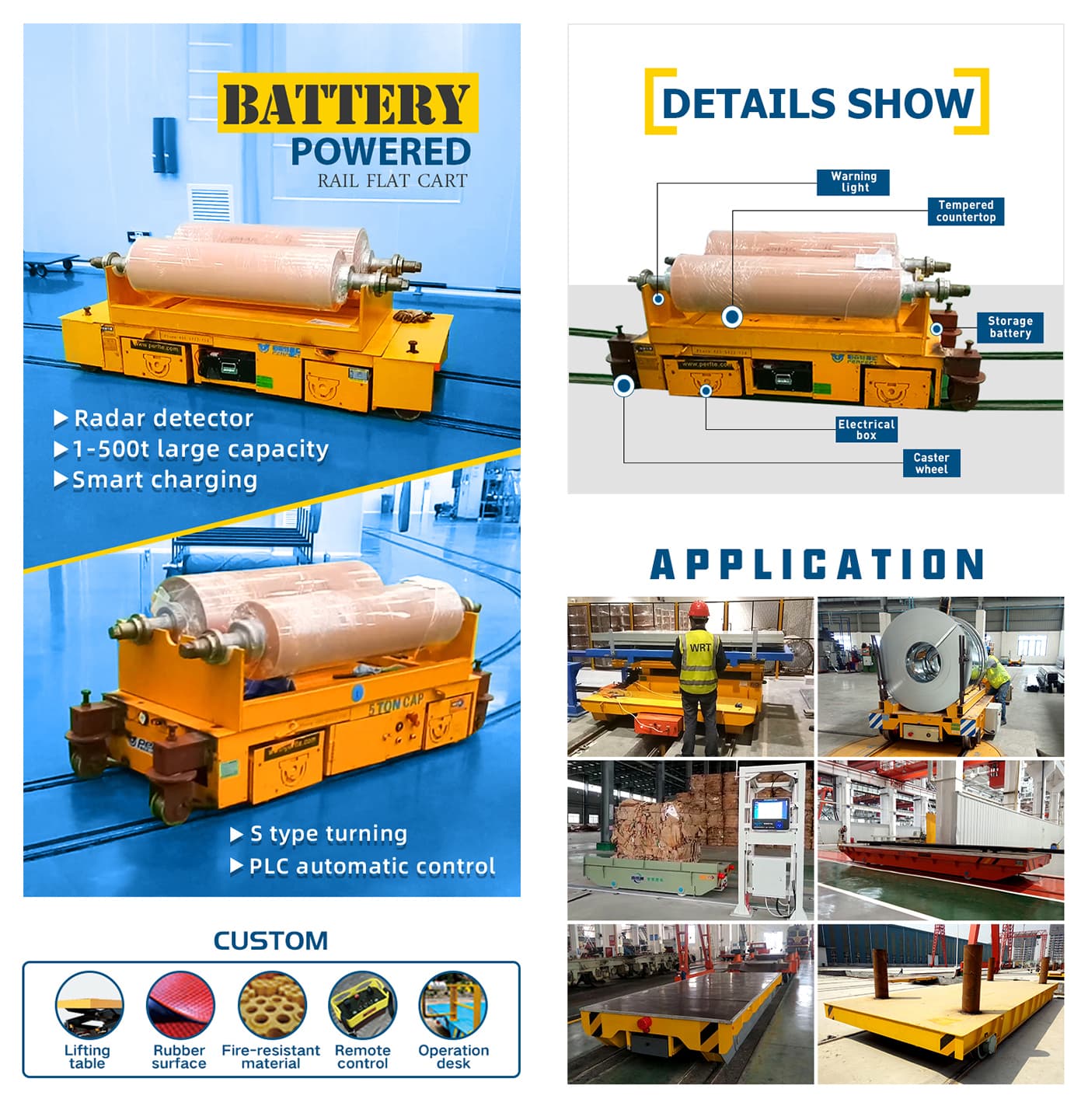 battery powered rail transfer cart (2)