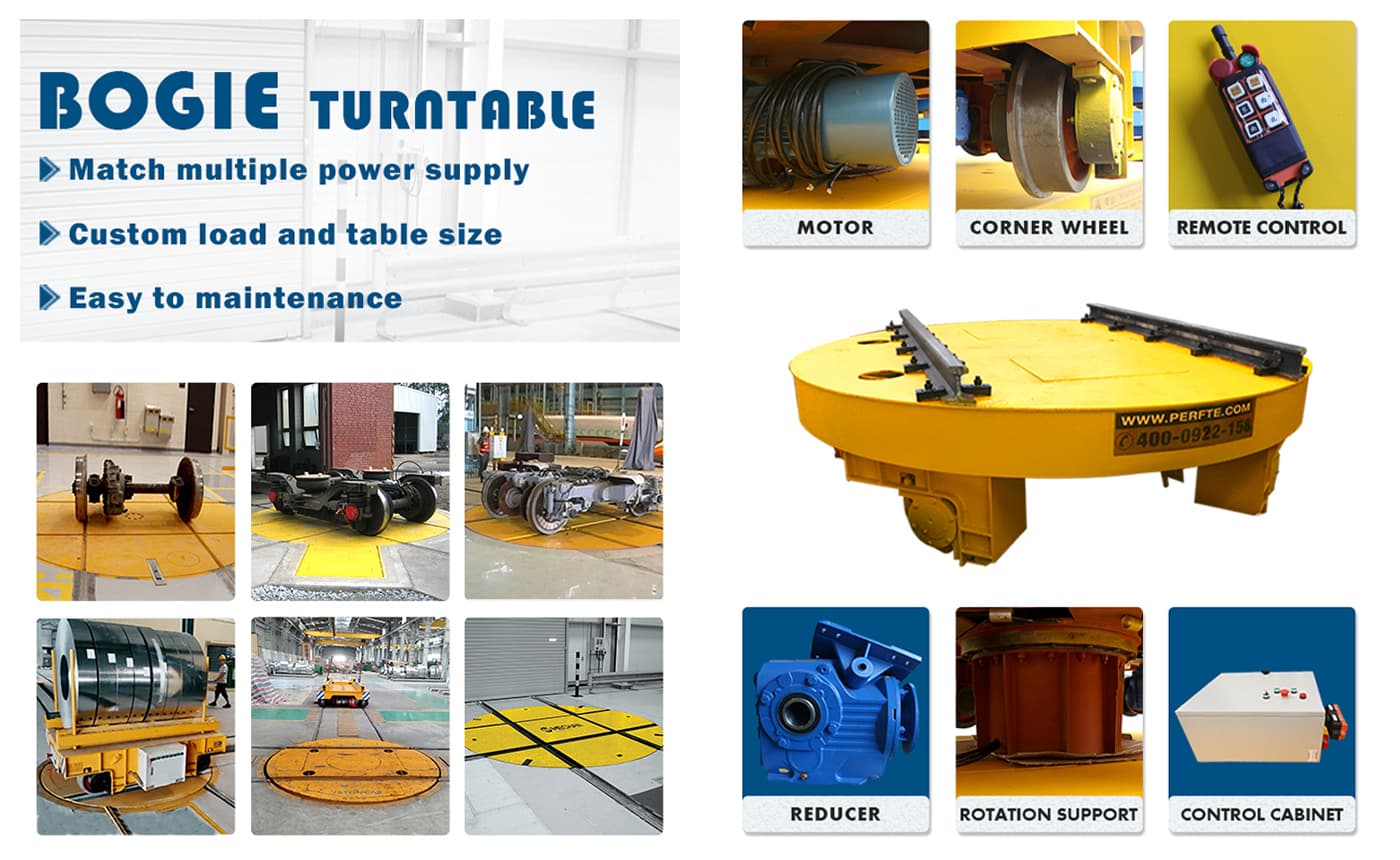 turntable transfer cart