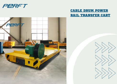 Cable Drum Power Rail Transfer Cart