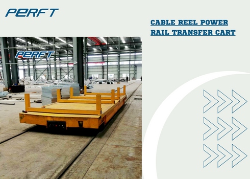 Cable Reel Power Rail Transfer Cart