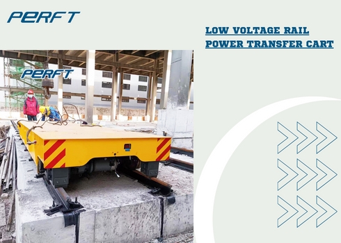 Low Voltage Rail Power Transfer Cart