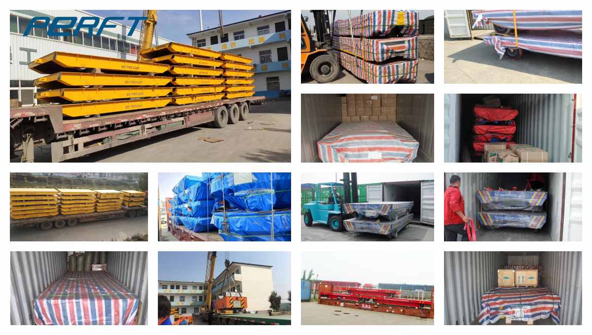 Shipping and Packaging of Cable Drum Rail Transfer Trolley