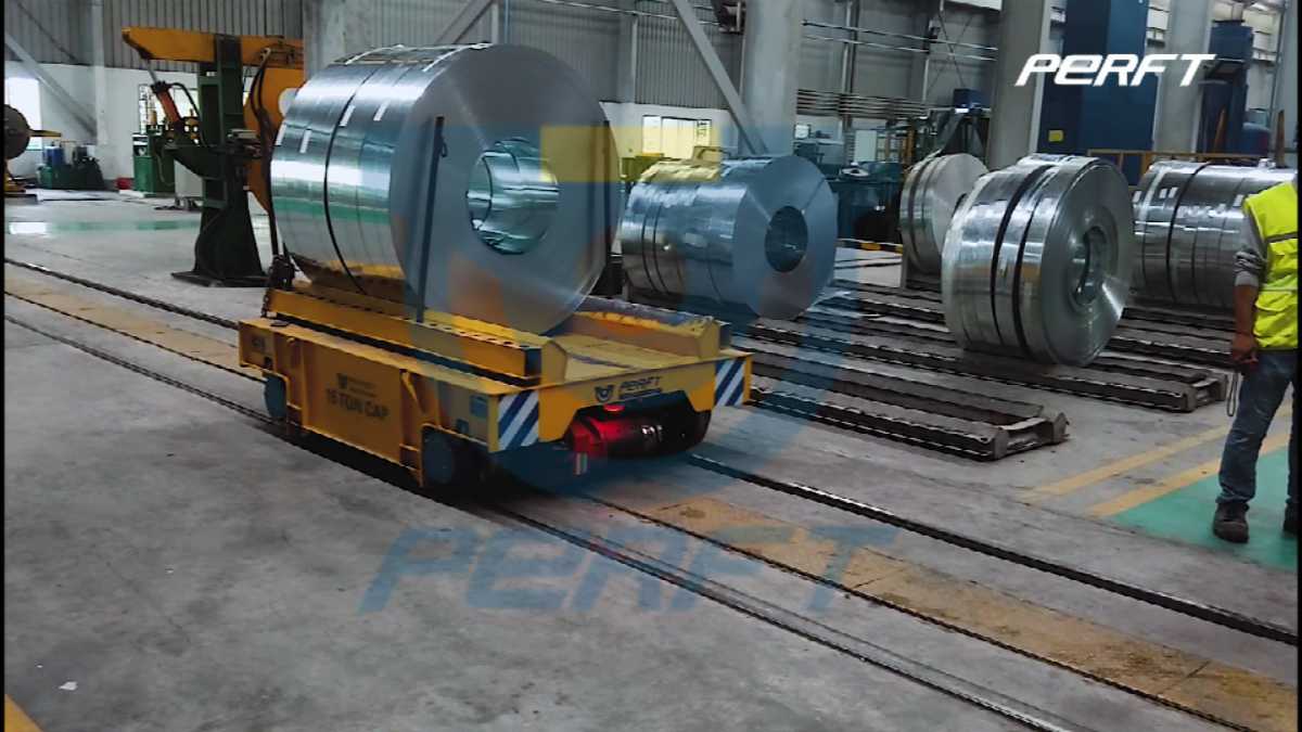 Rail Transfer Trolley for Coil Handling To Cambodia