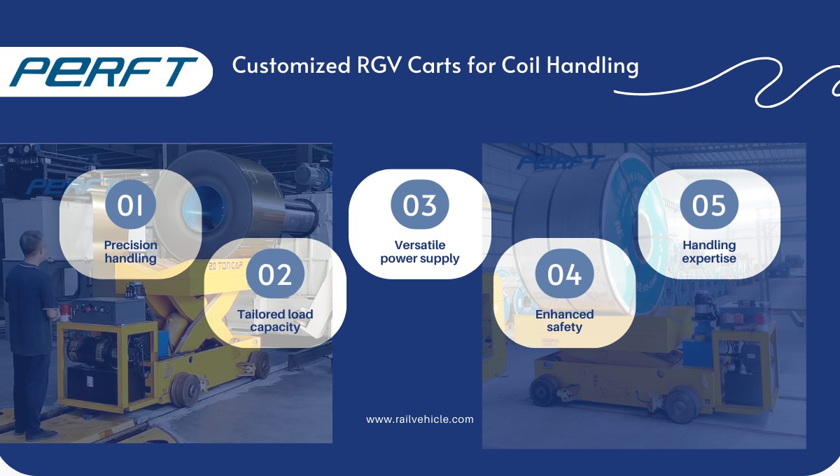 Advantages of Customized RGV Carts for Coil Handling