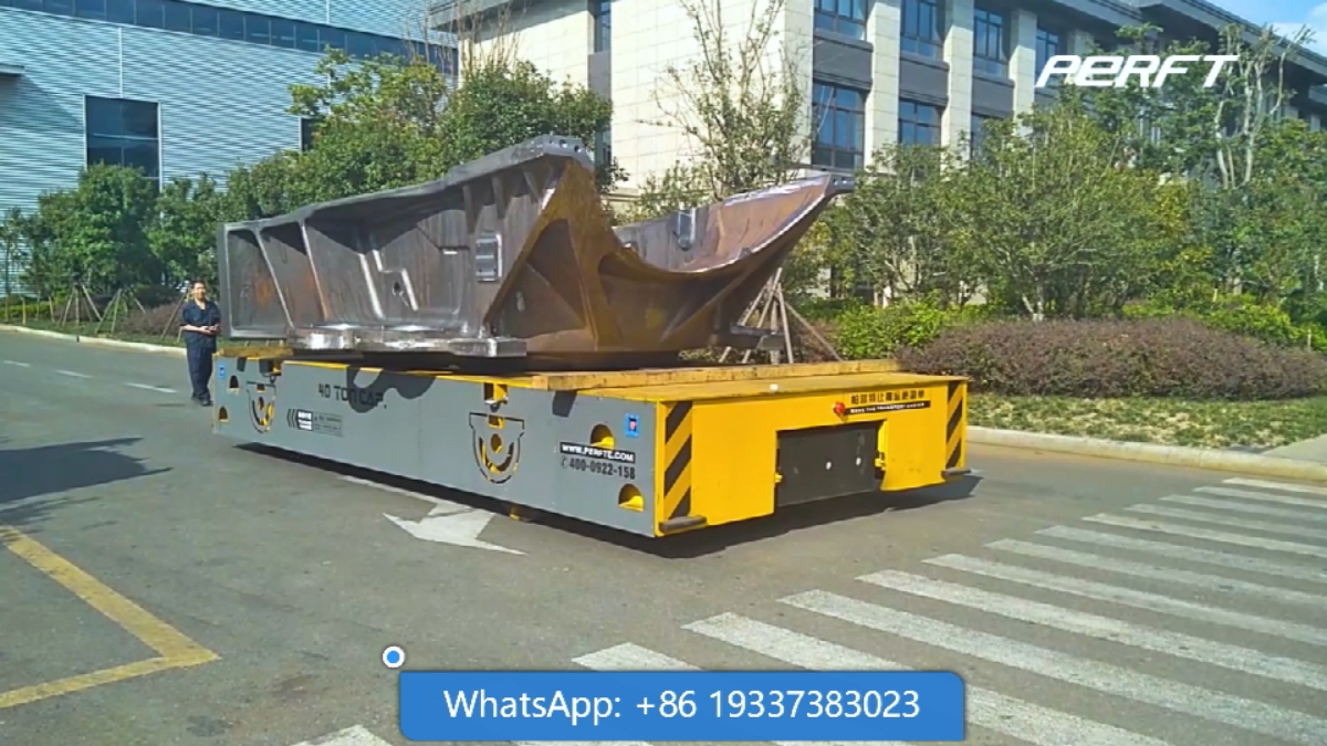 Mold transfer cart 40 tons