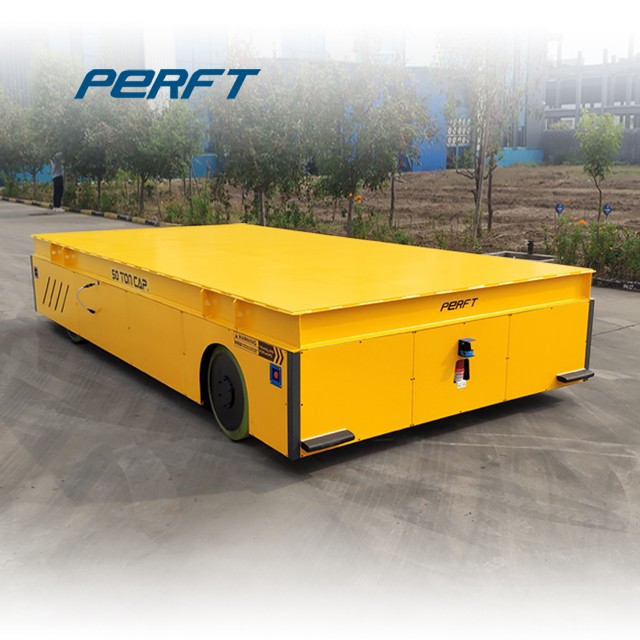 Battery Power Transfer Trolley 50 Ton Delivery To India